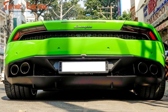 Sieu xe Lamborghini Huracan 13 ty ve Quang Binh 